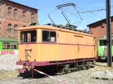 Hannover Arbeitswagen 801 am Straßenbahn-Museum (2022)