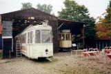 Hannover Gelenkwagen 2 am Straßenbahn-Museum (1999)