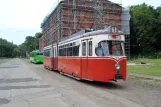 Hannover Gelenkwagen 269 im Hannoversches Straßenbahn-Museum (2016)