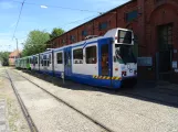 Hannover Gelenkwagen 904 vor Straßenbahn-Museum (2022)