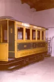 Hannover Pferdestraßenbahnwagen 1 auf Straßenbahn-Museum (1988)