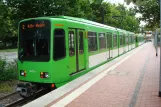 Hannover Straßenbahnlinie 2 mit Gelenkwagen 6247 am Alte Heide (2012)