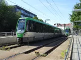 Hannover Straßenbahnlinie 7 mit Gelenkwagen 3013 am Allerweg (2022)