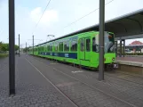 Hannover Straßenbahnlinie 9 mit Gelenkwagen 6227 am Empelde (2018)