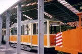 Hannover Triebwagen 100 im Depot Hannoversches Straßenbahn-Museum (2006)