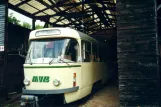 Hannover Triebwagen 1008 der Lagerhalle Hannoversches Straßenbahn-Museum (2002)