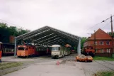 Hannover Triebwagen 1008 vor Straßenbahn-Museum (2006)