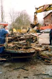 Hannover Triebwagen 2, die Vorderseite Straßenbahn-Museum (2004)