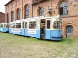 Hannover Triebwagen 2667 auf dem Eingangsplatz Hannoversches Straßenbahn-Museum (2020)