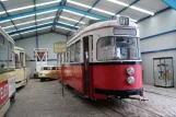 Hannover Triebwagen 715 im Straßenbahn-Museum (2016)