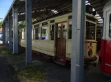 Hannover Triebwagen 830 im Depot Hannoversches Straßenbahn-Museum (2022)