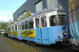 Heidelberg Museumswagen 227 am Depot Zoitzbergstr. (2014)