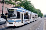 Heidelberg Straßenbahnlinie 22 mit Gelenkwagen 265 "Bautzen" am Altes Hallenbad (Thibautstraße) (2003)