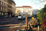 Heidelberg Straßenbahnlinie 23 auf Rohrbacherstraße (2001)