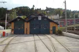 Innsbruck das Depot Tiroler MuseumsBahnen (2012)