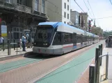 Istanbul Regionallinie T1 mit Niederflurgelenkwagen 704, Seitenansicht Çemberlitaş (2008)