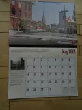 Kalender: San Francisco Kabelstraßenbahn California mit Kabelstraßenbahn 52 am California & Powell (2023)