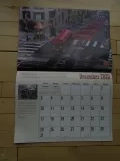 Kalender: San Francisco Kabelstraßenbahn Powell-Hyde mit Kabelstraßenbahn 13 am California & Powell (2023)