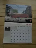 Kalender: San Francisco Triebwagen 1061 in der Kreuzung Church Street / 17th Street (2023)