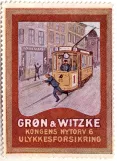 Karton Etikett: Grøn & Witzke
 (1918)