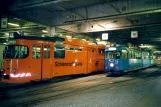 Kassel Arbeitswagen 317 im Depot Betriebshof Wilhelmshöher Allee (2002)