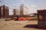 Kattowitz Straßenbahnlinie T0 auf Rynek (1984)