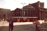Kattowitz Straßenbahnlinie T14 auf Rynek (1984)
