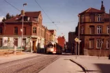Kiel Straßenbahnlinie 4 auf Schulstraße (1981)