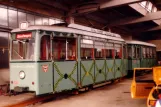 Kiel Triebwagen 198 im Depot Betriebshof Gaarden (1981)