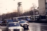 Köln Straßenbahnlinie 1 auf Heumarkt (1988)