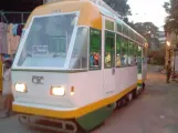 Kolkata Straßenbahnlinie 5 mit Triebwagen 545 am Shyambazar (2008)