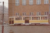 Kopenhagen Beiwagen 1531 draußen Sundparkens skole (1983)