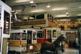 Kopenhagen Pferdestraßenbahnwagen 51 "Hønen" im HT Museum (2003)