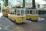 Kopenhagen Tivoli mit Modell Triebwagen 503 am Linie 8 (2009)