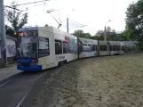 Leipzig Straßenbahnlinie 34 mit Niederflurgelenkwagen 1026 am S-Bf. Plagwitz (2023)
