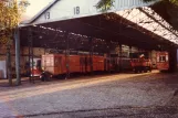 Lille Arbeitswagen 905 im Depot Saint Maur (1981)
