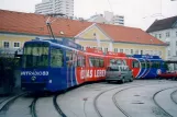 Linz Gelenkwagen 46 am Sonnensteinstrasse (2004)