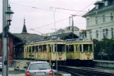 Linz Straßenbahnlinie 50 mit Triebwagen XIV am Bergbahnhof Urfahr (2004)