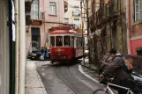 Lissabon Colinas Tour mit Triebwagen 6 auf Rua Poiais de São Bento (2013)
