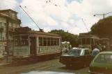 Lissabon Straßenbahnlinie 28E am Graça (1988)