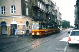 Łódź Straßenbahnlinie 15 auf Plac. Wolinosci (2004)