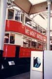 London Doppelstocktriebwagen 1025 im Covent Garden (1985)