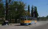 Luhansk Straßenbahnlinie 1 mit Triebwagen 190 auf Frunze Ulitsa (2011)