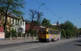 Luhansk Straßenbahnlinie 13 mit Triebwagen 179 auf Kirova Ulitsa (2011)