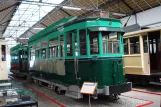 Lüttich Beiwagen 114 im Musée des Transports en Commun (2010)