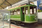 Lüttich Triebwagen 114 im Musée des transports en commun du Pays de Liège (2010)