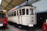 Lüttich Triebwagen 133 im Musée des transports en commun du Pays de Liège (2010)