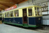 Luxemburg Beiwagen 121 auf Tramways Municipaux. Musée des Tramways et des Bus de Luxembourg (2014)