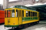 Magdeburg Beiwagen 300 vor Museumsdepot Sudenburg (2003)