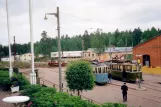 Malmköping Arbeitswagen 1342 am Malmköping (1995)